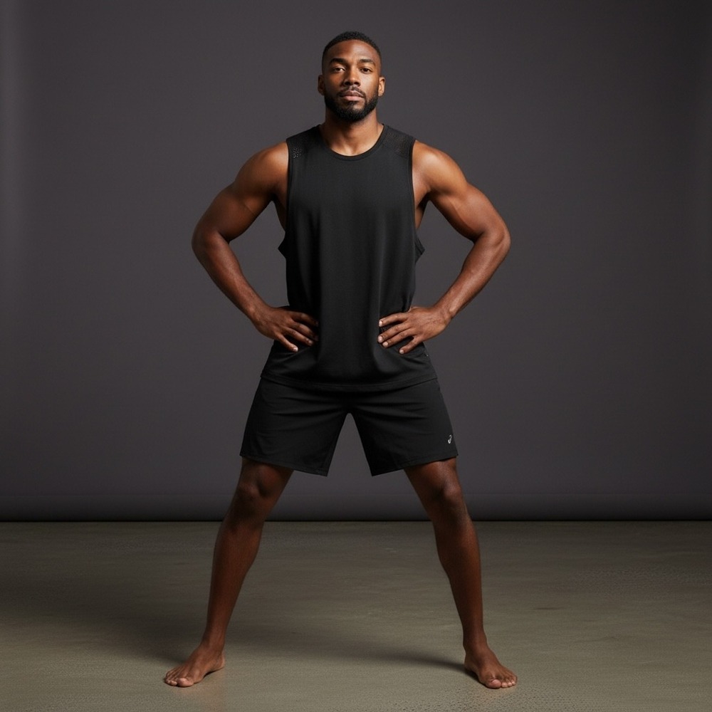 Alphalete Performance Division Black‎ Athletic Tank Top Men's Size M